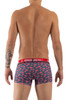 21110100103 Unico Men's Paper Ship Trunks Color 63-Navy