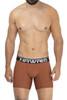 42171 Hawai Men's Solid Microfiber Trunks Color Amber