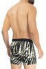 42172 Hawai Men's Printed Microfiber Trunks Color Military Green