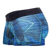 42173 Hawai Men's Printed Microfiber Trunks Color Royal Blue