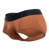 42181 Hawai Men's Solid Microfiber Briefs Color Amber