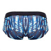 42182 Hawai Men's Printed Microfiber Briefs Color Dark Blue