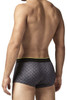 UMPA048 Papi Men's 2PK Micro-Flex Brazilian Trunks Color Charcoal-Graphic