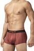 UMPA048 Papi Men's 2PK Micro-Flex Brazilian Trunks Color Red-Graphic