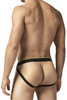 UMPA049 Papi Men's 2PK Micro-Flex Jockstrap Color Charcoal-Leopard