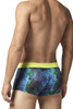 UMPA050 Papi Men's Fashion Micro-Flex Brazilian Trunks Color Ocean Multi Print