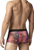 UMPA050 Papi Men's Fashion Micro-Flex Brazilian Trunks Color Sunset Multi Print