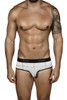 5317 Clever Men's Sweetness Piping Briefs Color White