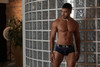 952 Hidden Men's Mesh Trunks Color Blue