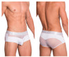 952 Hidden Men's Mesh Trunks Color White