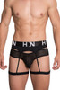 953 Hidden Men's Garter-Belt With Briefs Color Black