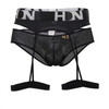 953 Hidden Men's Garter-Belt With Briefs Color Black