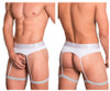 954 Hidden Garter-Belt Color White