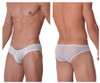 956 Hidden Men's Mesh Bikini Color White