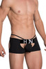 957 Hidden Men's Open Butt Trunk Color Black