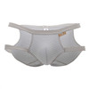 958 Hidden Men's Open Side Briefs Color Gray