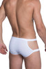 958 Hidden Men's Open Side Briefs Color White