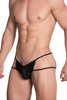 965 Hidden Men's Open Side Briefs Color Black