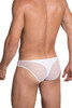 972 Hidden Men's Mesh Bikini-Thong Color White