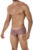 0558-1 Clever Men's Fist Up Pride Trunks Color Grape