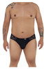 99312X CandyMan Men's Lace Jockstrap Color Black