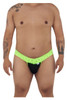 99370X CandyMan Men's Alluring Thong Color Hot Green