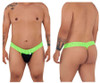 99370X CandyMan Men's Alluring Thong Color Hot Green