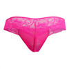 99392X CandyMan Men's Lace Thong Color Hot Pink