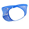 99421X CandyMan Men's Lace G-String Thong Color Royal Blue