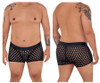 99511X CandyMan Men's Polka Mesh Trunks Color Black