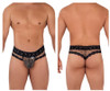 99596 CanyMan Men's Mesh-Lace Thong Color Snake Print