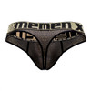 91091X Xtremen Men's Frice Microfiber Thong Color Black