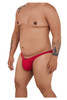 91093X Xtremen Men's Microfiber Bikini Color Red