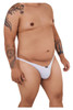 91093X Xtremen Men's Microfiber Bikini Color White