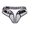 91094 Xtremen Men's Microfiber Thong Color White