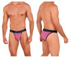 91098 Xtremen Men's Microfiber Mesh Bikini Color Pink