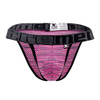 91098 Xtremen Men's Microfiber Mesh Bikini Color Pink