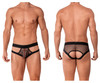 RS014 Roger Smuth Men's Jock Brief Color Black