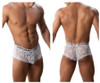 RS035 Roger Smuth Men's Lace Trunks Color White