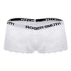 RS035 Roger Smuth Men's Lace Trunks Color White