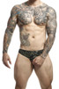 DMBL01* MaleBasics Men's Dngeon Cock-Ring Jockstrap Color Army