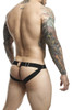 DMBL04* MaleBasics Men's Dngeon Peak-a-Boo Jockstrap Color Red