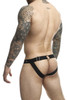 DMBL04* MaleBasics Men's Dngeon Peak-a-Boo Jockstrap Color Yellow