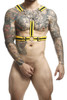 DMBL09* MaleBasics Dngeon Cross-Chain Harness Color Yellow