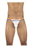 EW1114 ErgoWear Men's MAX XV PRIDE Thong Color White