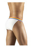 EW1115 ErgoWear Men's MAX XV PRIDE Bikini Color White