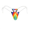 99571X CandyMan Men's Invisible Micro G-String Color Rainbow