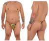99571X CandyMan Men's Invisible Micro G-String Color Yellow Plaid