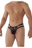 99598 CandyMan Men's Lace and Chains Bikini Color Black