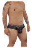 99615X CandyMan Men's "Spank Me" Lace Briefs Color Black